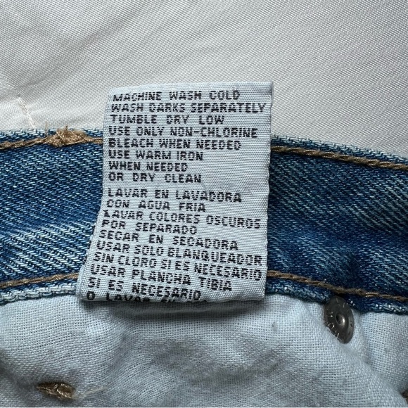 Bugle Boy Gold Label Baggy Fit Jeans Pleated 34 x 32 Y2K - Picture 5 of 7